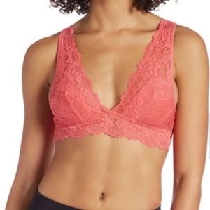 NEW Coobie》Comfy Lace Halter Bralette &FREE undies